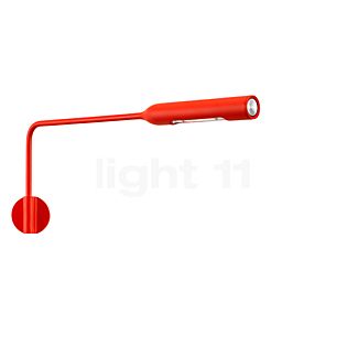 Lumina Flo Wall Light LED red matt - 2,700 K - exkl. Ballasts