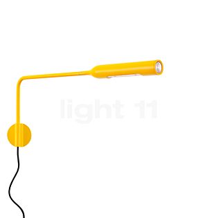 Lumina Flo Wandleuchte LED gelb matt - 2.700 K - inkl. Betriebsgerät
