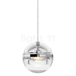 Lumina Limbus Pendant Light LED lamp canopy black/lampshade aluminium - 3.000 k