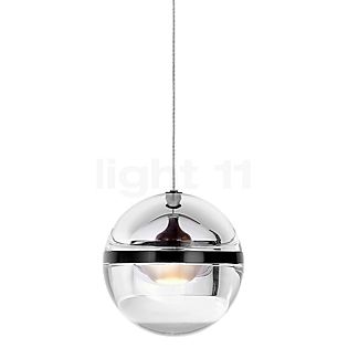 Lumina Limbus, lámpara de suspensión LED florón blanco/pantalla negro - 2.700 k