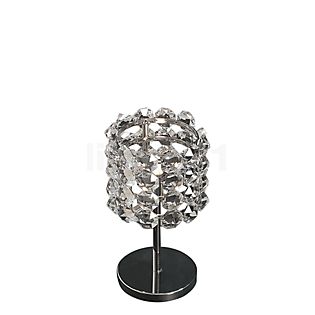Marchetti Baccarat Lampe de table nickel - Swarowski cristal - rond