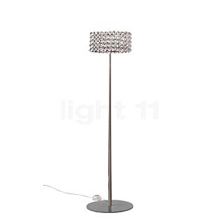 Marchetti Baccarat, lámpara de pie níquel - Swarowski cristal