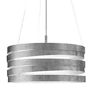 Marchetti Band S50, lámpara de suspensión LED pan de plata