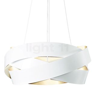 Marchetti Pura Hanglamp LED wit/bladgoud look - ø120 cm