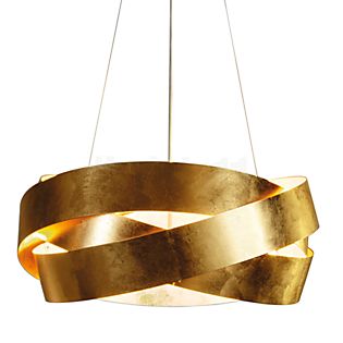 Marchetti Pura Hanglamp bladgoud look - ø120 cm