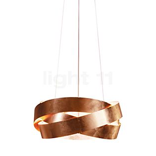 Marchetti Pura Lampada a sospensione LED foglio di rame - ø60 cm