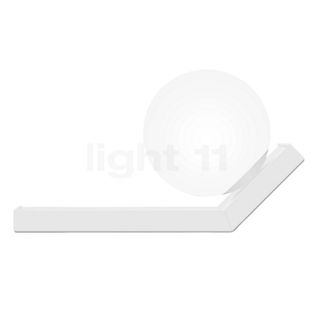 Marchetti Scivolo AP SX Væglampe, bold venstre hvid