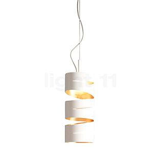 Marchetti Slice S14, lámpara de suspensión LED blanco/dorado , artículo en fin de serie