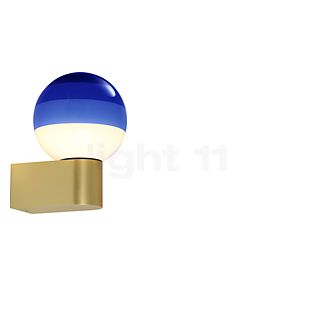Marset Dipping Light A1-13 Applique LED bleu/laiton