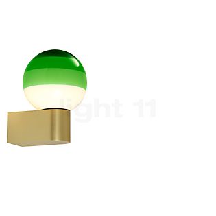 Marset Dipping Light A1-13 Væglampe LED grøn/messing