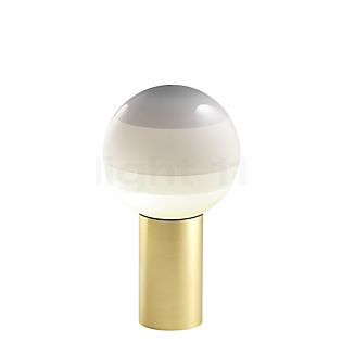 Marset Dipping Light Lampada da tavolo LED bianco/ottone - 30 cm