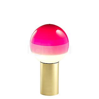 Marset Dipping Light Lampe de table LED rose/laiton - 30 cm