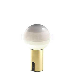 Marset Dipping Light Lampe rechargeable LED blanc/laiton