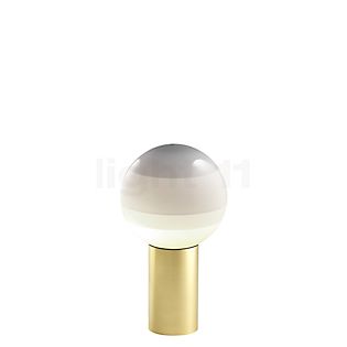 Marset Dipping Light Table Lamp LED white/brass - 12,5 cm