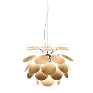 Marset Discocó Pendelleuchte beige - ø35 cm