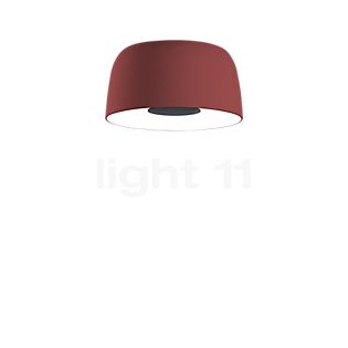 Marset Djembé, lámpara de techo LED rojo - ø41,6 cm - alt.21 cm