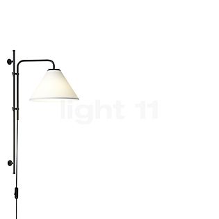 Marset Funiculi A Fabric Wandlamp zwart/wit