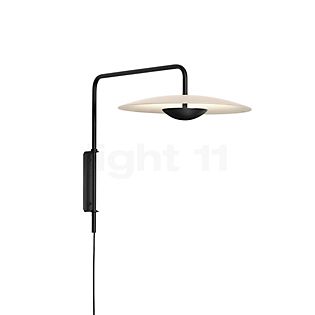 Marset Ginger A, lámpara de pared LED roble