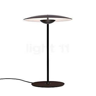 Marset Ginger Lampe de table LED wenge/blanc - ø42 cm
