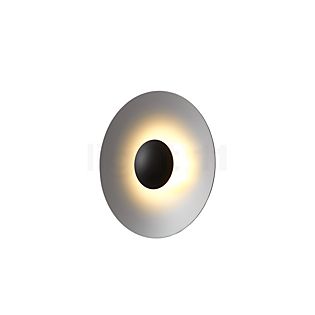 Marset Ginger, lámpara de pared/techo LED gris piedra/blanco - ø19,5 cm