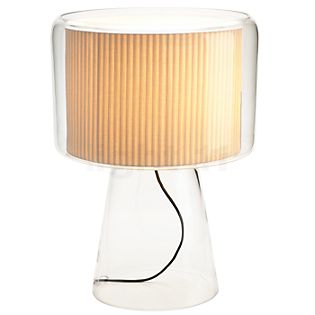 Marset Mercer Lampada da tavolo natura con fascia in cotone - 53 cm