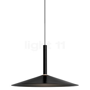 Marset Milana Suspension LED noir - abat-jour 47 cm