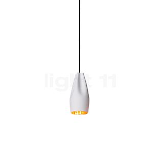 Marset Pleat Box Lampada a sospensione LED bianco/dorato - ø11,5 cm