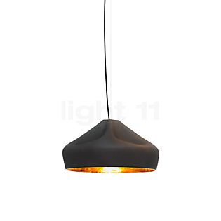 Marset Pleat Box Lampada a sospensione LED nero/dorato - ø44 cm