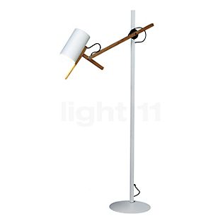 Marset Scantling P73, lámpara de pie blanco