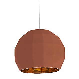 Marset Scotch Club, lámpara de suspensión terracotta/dorado - ø41,2 cm