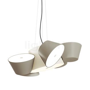 Marset Tam Tam 5, lámpara de suspensión blanco roto/arena