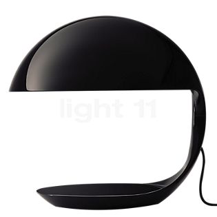 Martinelli Luce Cobra Lampe de table noir