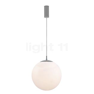 Mawa Glaskugelleuchte LED matt/grau metallic - 40 cm