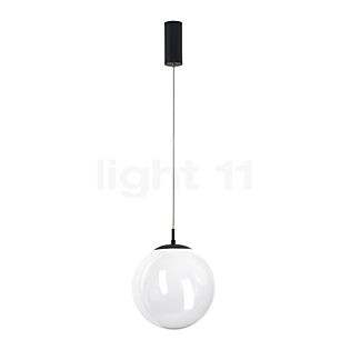 Mawa Glaskugelleuchte LED verre opale/noir mat