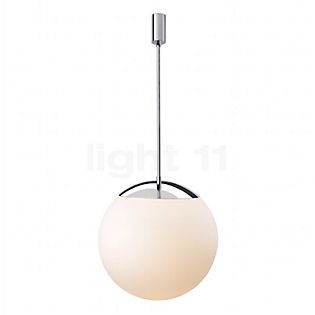 Mawa Glaskugelleuchte, lámpara de suspensión con varilla LED mate - 40 cm