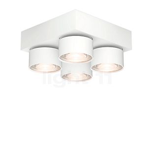 Mawa Wittenberg 4.0 Lampada da soffitto LED 4 fuochi - quadrato bianco opaco - ra 92