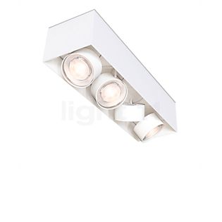 Mawa Wittenberg 4.0 Lampada da soffitto LED 4 fuochi - testa a filo bianco opaco - ra 95