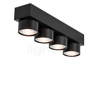 Mawa Wittenberg 4.0 Plafondlamp LED 4-lichts zwart mat - ra 92