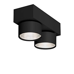 Mawa Wittenberg 4.0 Plafonnier LED 2 foyers noir mat - ra 92 , fin de série