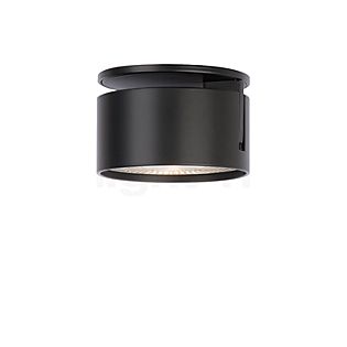 Mawa Wittenberg 4.0, plafón empotrable redonda con placa de cubierta LED negro mate - sin Balastos