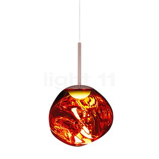 Melt Pendant Light LED copper - 28 cm