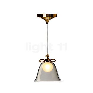 Moooi Bell Lamp, lámpara de suspensión dorado/ahumado - 23 cm