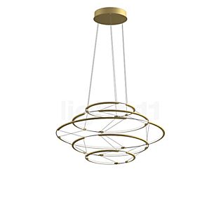 Nemo Drop Hanglamp LED 5-lichts goud