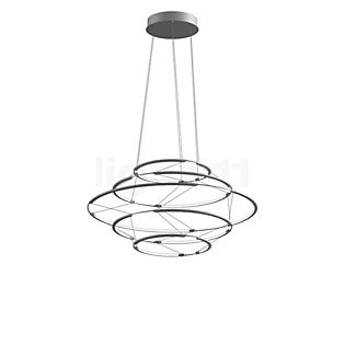 Nemo Drop Hanglamp LED 5-lichts zilver