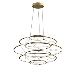 Nemo Drop Hanglamp LED 7-lichts goud