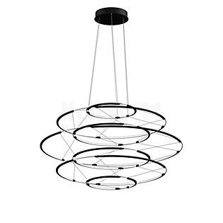 Nemo Drop Hanglamp LED 7-lichts zwart