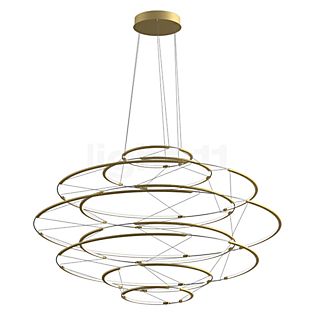 Nemo Drop Hanglamp LED 9-lichts goud