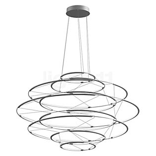 Nemo Drop Hanglamp LED 9-lichts zilver