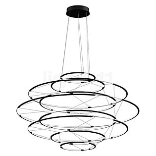 Nemo Drop Hanglamp LED 9-lichts zwart