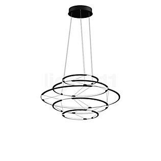 Nemo Drop Suspension LED 5 foyers noir